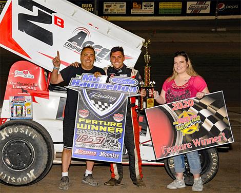 Brett Becker Best in URSS vs DCRP Sprint Car Clash