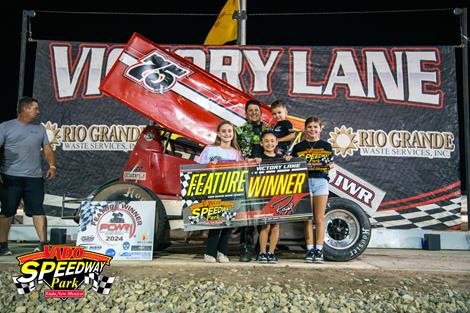 Kyle McCutcheon and JT Imperial Earn Wins at Vado Speedway Park with POWRi Desert Wing Sprints