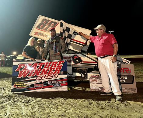 Terry Easum Earns Victory in POWRi 305 Sprint Series at Central Missouri Speedway