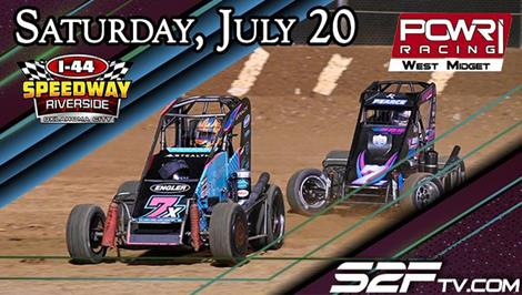 POWRi West Midget League Next at I-44 Riverside Speedway on Saturday, July 20