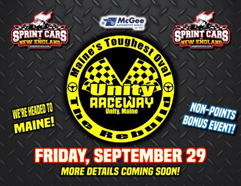 SCoNE Sprint Cars to Make Maine Debut at Unity Raceway