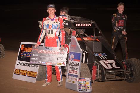 Kofoid Wins Thriller at Fayette Co. & McIntosh Crowned SPEEDweek Champion
