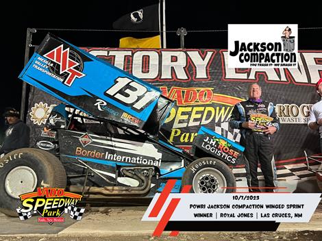 Royal Jones Returns to Winning in Jackson Compaction POWRi Vado 305 Sprint Feature