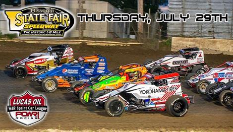 POWRi Lucas Oil WAR Adds Second Missouri State Fair Speedway Race