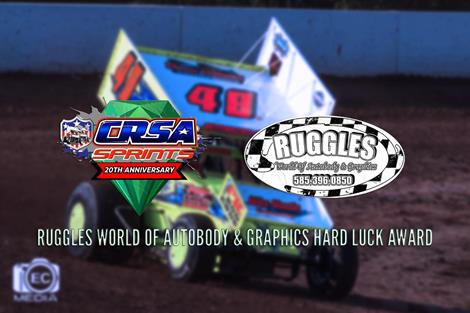 Ruggles World of Autobody and Graphics Joins CRSA, Will Sponsor Hard Luck Award