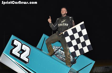 Brandon Spithaler Secures POWRi Fast-on-Dirt Win at Knox Raceway