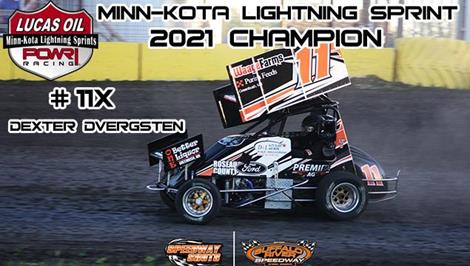 Dexter Dvergsten Doubles Down on POWRi Minn-Kota Lightning Sprints Title Reign