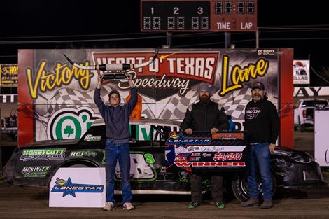 Smith’s IMCA Lone Star Tour success continues with Heart O’ Texas sweep