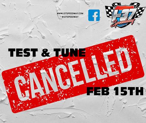 Test & Tune CANCELLED!