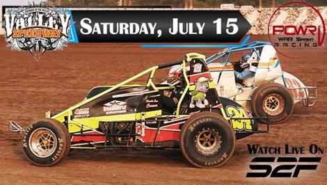 POWRi WAR Return to Valley Speedway’s Lawson Memorial on July 15th