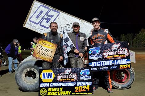 Underdog Nick Comeau Scores First SCoNE Win at Unity Raceway