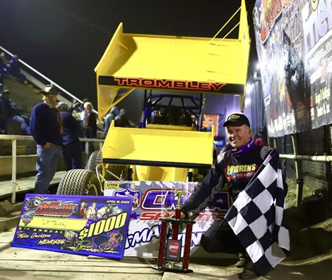 Trombley Stands Alone, Becomes Winningest Driver in CRSA History With Outlaw Win