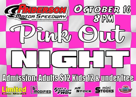 NEXT EVENT: Pink Out Night Friday October 16, 8pm