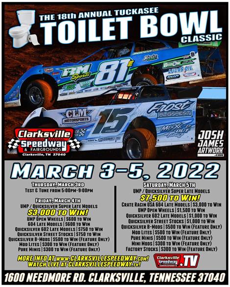 The 18th Annual Tuckasee TOILET BOWL Classic