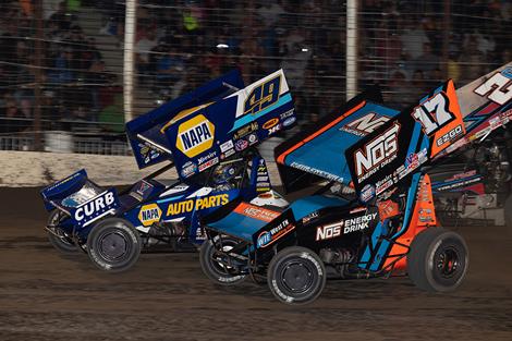 Brad Sweet Steals River Cities Thriller from Sheldon Haudenschild on Last Lap