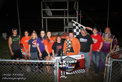 Connor Masoner Shines in the Pure Stock Shootout, Nichols, Clancy and Dishong also Take Wins