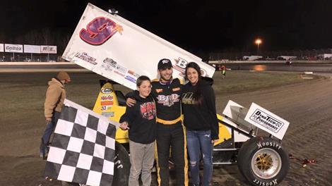 Hagar Scores First Feature Win of the Season With USCS at Magnolia Motor Speedway