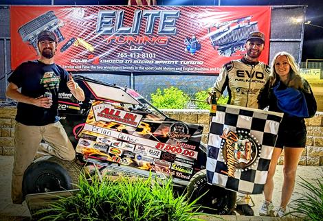 Brian Carber Captures Friday’s All In Transportation Wingless A-Class Clash Prelim Night at US 24!