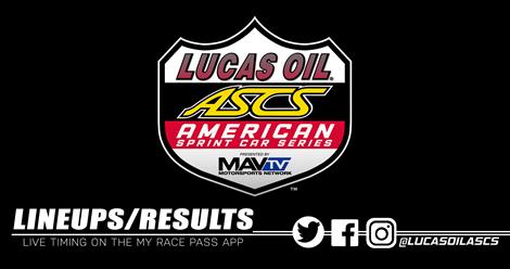 Lineups/Results - US 36 Raceway