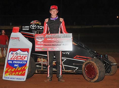 Cannon McIntosh Fires Off First POWRi West Win of the Year in OKC