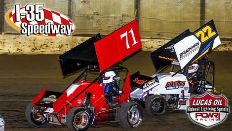 Chase Fischer Continues Winning with I-35 Speedway Next for POWRi MLS