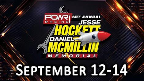 14th Annual Hockett/McMillin Memorial Entries Open for POWRi 410 & WAR Sprints