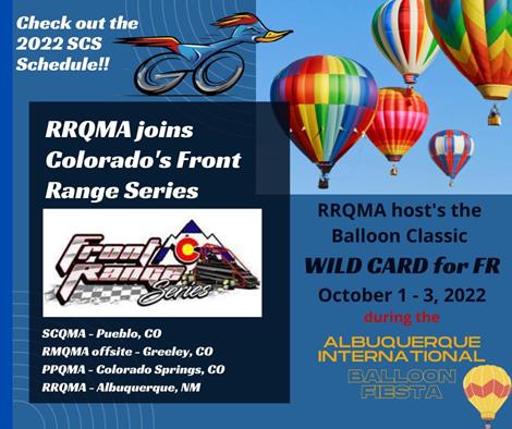 RRQMA joins Colorado's Front Range Series!