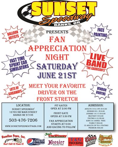 Fan Appreciation Night To Host Lots Of Activities And Events