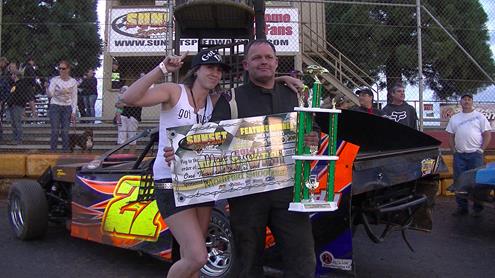 Mark Carrell Wins Round #2 Of WWMS At Sunset Speedway Park