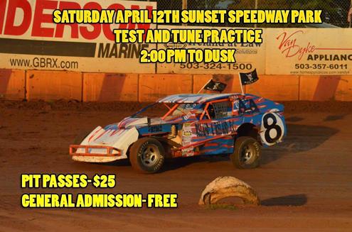 Sunset Speedway Parks Hopes To Get To Practice Saturday April 12th