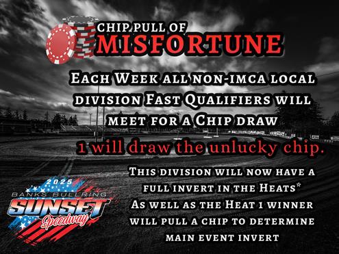 CHIP PULL OF MISFORTUNE TO CRASH LUCK IN 2025.