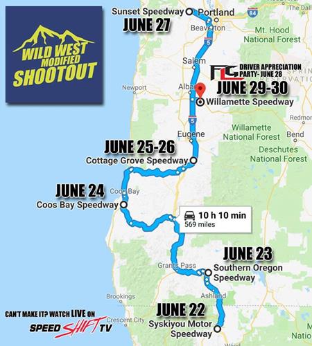 2018 Wild West Modified Shootout Times And Admissions Guide