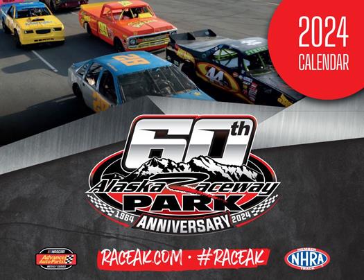 2024 Calendar with photos from the 2023 season and the schedule for the 60th Anniversary race season!