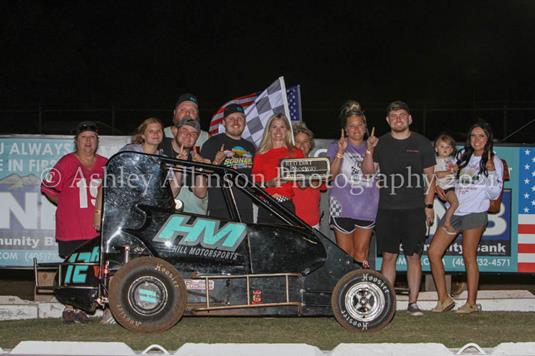 Cole Hocker Hustles NOW600 Weekly Racing Field on Friday at Red Dirt Raceway