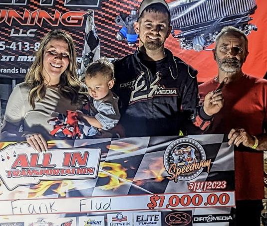 Frank Flud Wins Thursday’s All In Transportation Wingless A-Class Clash Prelim Night at US 24!