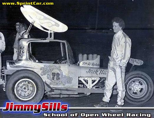 Jimmy Sills rides again in a 410 this Saturday with KWS
