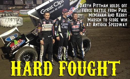 Daryn Pittman Holds off Paul McMahan to Score Victory at Antioch