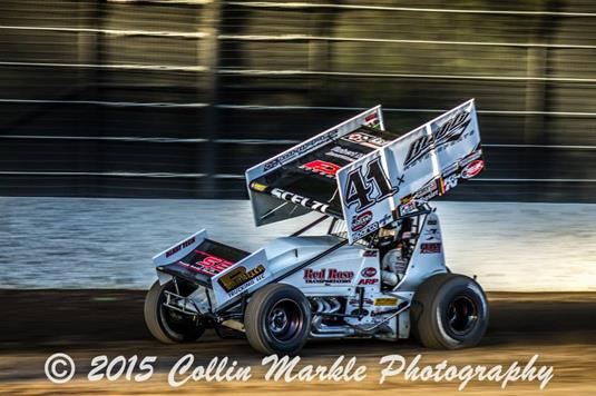 Scelzi Runs 11th with World of Outlaws, Caps Weekend with Top 10 at Placerville