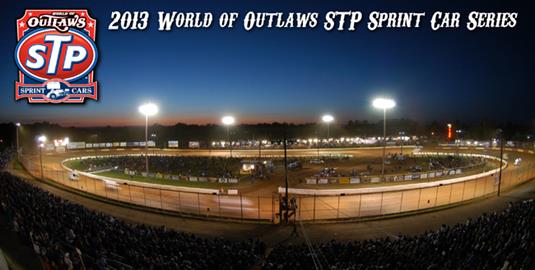 Rain Forces Cancellation of World of Oultaws STP Sprint Car Series Event at Southern Oregon Speedway