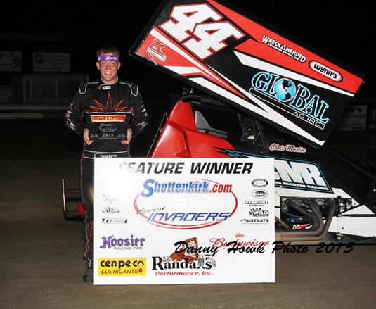 Chris Martin Nails Down First Career Sprint Invaders Win in Bloomfield!