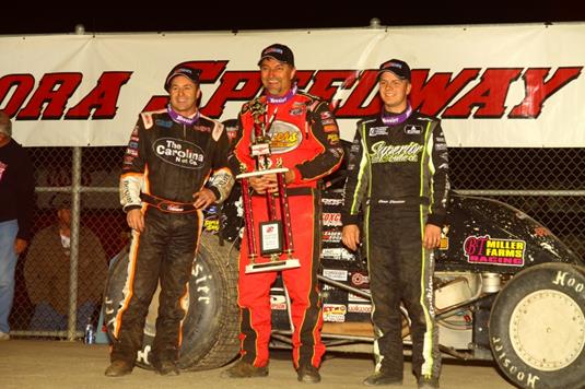 DARLAND EARNS ELDORA SPRINT CAR WIN, 48TH ALL-TIME VICTORY
