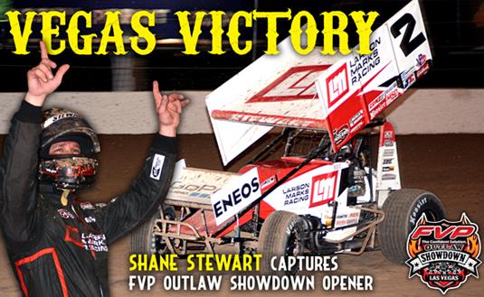 Shane Stewart Leads Larson Marks to Win