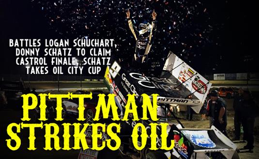 Pittman Holds off Schatz to Take Oil City Cup Finale at Castrol Raceway