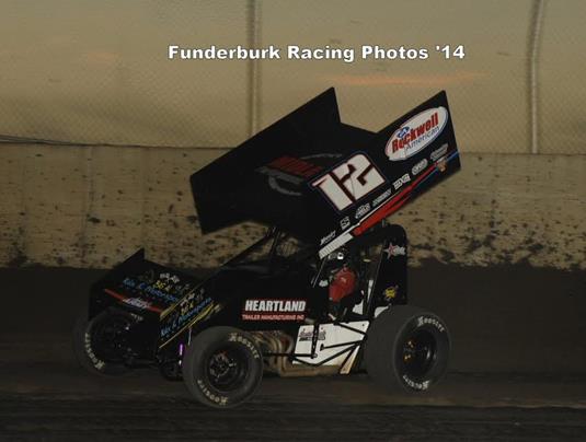 Late Pass Gives Jerrod Hull Sprint Invaders Opener at 34 Raceway!