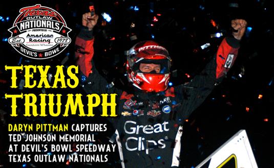 Pittman Captures Texas Outlaw Nationals Victory at Devil’s Bowl