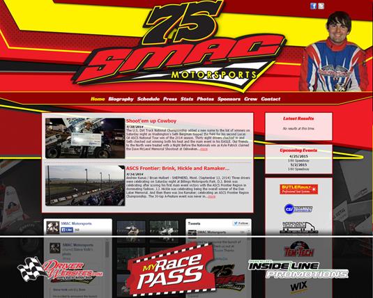 Driver Websites Crafts New Website for SMAC Motorsports