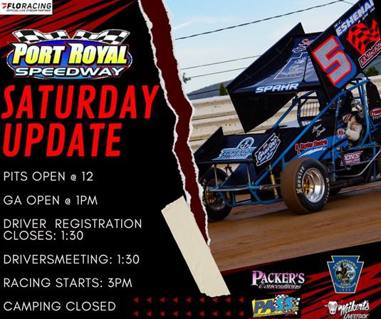 Port Royal Speedway Moves Up Start Time by 2 Hours for April 6th Event
