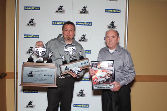 California Sprint Car Record Cash Point Fund Handed Out at KWS Awards Banquet
