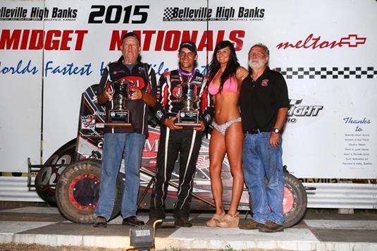 Clauson Becomes Second Three-Time "Belleville Midget Nationals" Champ