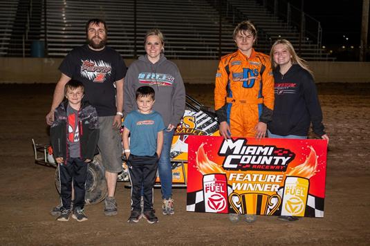 Perry, Culp, Malicoat, Chaplin, and Rose Run to NOW600 Weekly Racing Wins at Miami County Raceway!
